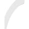 Ekena Millwork 3 1/2-in. W x 18-in. D x 26-in. H Thorton Architectural Grade PVC Knee Brace BRCP035X18X26THR - alternate 2